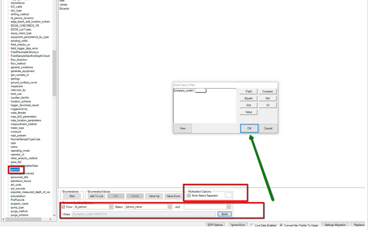 Setting up a Dynamic Enumeration&nbsp;