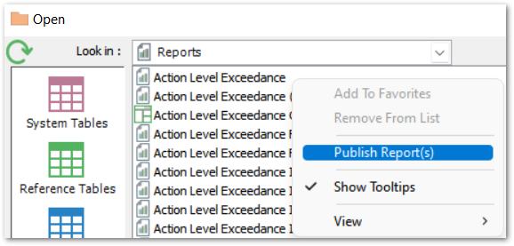 PRO_Reports-Publish-Open-Publish-Menu